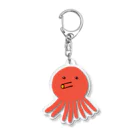 ajitukeのたこさん Acrylic Key Chain