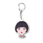 OSURUの赤目ちゃん Acrylic Key Chain