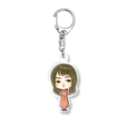 まつ工房のアクリルキーホルダー（KAZUKO） Acrylic Key Chain