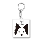 Bordercollie StreetのAB-HgL0807 Acrylic Key Chain