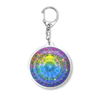 💖宇宙整体♪🌈♪こころからだチャンネル♪💖のFlower of Life STAR rights Acrylic Key Chain