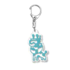 なかよし太郎のフレンドリーショップの夏のきりん Acrylic Key Chain