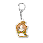 お麩ちゃんのおみせのチルいお麩ちゃんしりーず Acrylic Key Chain