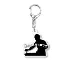 performer_sugorokuのダイススタッキングシルエットキーホルダー Acrylic Key Chain