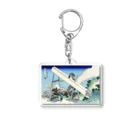 寿めでたや(ukiyoe)の葛飾北斎_冨嶽三十六景　遠江山中 Acrylic Key Chain