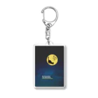 ねこづきの雑貨屋さんのねこづきの夜A Acrylic Key Chain