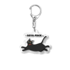 かわいいコーギーのドヤ顔CAT Acrylic Key Chain