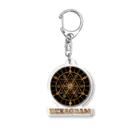 薈.collectionのHexagram アクリルキーホルダー