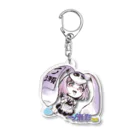 🤍一ノ瀬 彩 🐇⸒⸒ suzuri支店🤍の一ノ瀬彩ラフ画タッチちびｷｬﾗ【ﾆｺｲｽﾞﾑ様Design】 Acrylic Key Chain