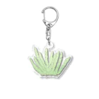 Yuzurium -ユズリウム- 苔テラリウムのネズミノオゴケ【苔グッズ】 Acrylic Key Chain