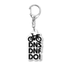 茶玄豆麦商店 with Bongole cycling TeamのDNS DNF DO! Acrylic Key Chain