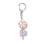 くるりんプロジェクトのお店のロリポップくるりん Acrylic Key Chain