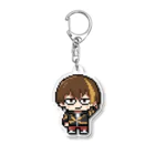 竹相カギのゴミフリマのドットカギさん Acrylic Key Chain