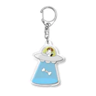 ELLE_mybeagleのくいしんぼうビーグル Acrylic Key Chain