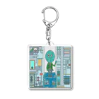 CRAZY WEのウチュウジン Acrylic Key Chain