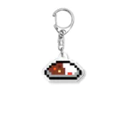 森 ピクセルのDOT CURRY RICE Acrylic Key Chain