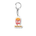 poteto_shopのpoteto_neon Acrylic Key Chain