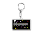 プリン倶楽部の銀河鉄道の夜 Acrylic Key Chain