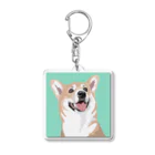 Liv🐾の Corgi コーギー Acrylic Key Chain