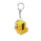 たいやき定食屋の黄色い犬くん Acrylic Key Chain