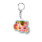 ★枠星屋★の茶屋 桜源郷あるいは桃源郷 (招き猫) Acrylic Key Chain