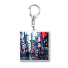 ぴすけのcyber in Tokyo Acrylic Key Chain