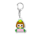 妖怪のお店の恋するかっぱちゃん Acrylic Key Chain