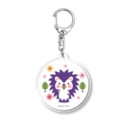 ミニマムユニヴァース@SUZURIのハリネズミのハリさんアクリルキーホルダー Acrylic Key Chain