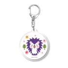 ミニマムユニヴァース@SUZURIのハリネズミのハリさんアクリルキーホルダー Acrylic Key Chain