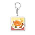 てんみやきよのひよことお食事 Acrylic Key Chain