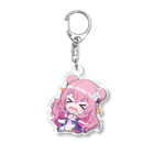 四条ユリ🌙8/9配信復帰しましたの四条ユリ【困り顔】 Acrylic Key Chain