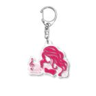 JOKERS FACTORYのLIPSTICK ON YOUR COLLAR Acrylic Key Chain