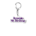 宇宙の真理ナビゲーターSunsCrystal's Shopの【蠍座】Mr.Strategy (ミスター戦略さん) Acrylic Key Chain