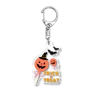 春のくまさんのハッピーハロウィン！ Acrylic Key Chain