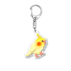 ブティック萌のおかめちゃん Acrylic Key Chain