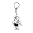 zawazawaのsleepyhead Acrylic Key Chain