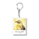 Icchy ぺものづくりのHeart of Gold Acrylic Key Chain