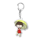 ホタルイカさんの家の雨が、好き Acrylic Key Chain