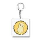 コクボピーナッツのコクボピーナッツ Acrylic Key Chain