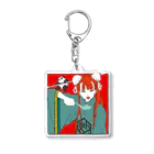 9 10 9（ qu / ten / qu ）のfried rice girl Acrylic Key Chain