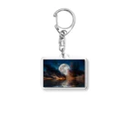 タツノオトシゴローズのthe moon no.2 Acrylic Key Chain