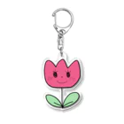 月城せいにゃん🐱💖🐾のちゅーりっぷちゃん🌷 Acrylic Key Chain