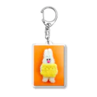 HARUNA AOKIのしゃぼんぼん・たまごニット Acrylic Key Chain