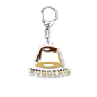 Méng Qilin ~ goods & apparel ~のPUDDING アクリルキーホルダー