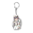 弐０Heartsの黒髪のナース Acrylic Key Chain