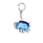 はるＱの店の新ヒョウザンイノシシ　アクキー Acrylic Key Chain