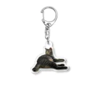 ちびまる一族の乱の猛獣おまるぴぴ Acrylic Key Chain