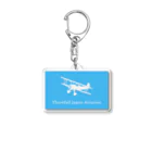 Threefall Japan Aviationの【Threefall Japan Aviation 】公式ロゴ キーホルダー Acrylic Key Chain