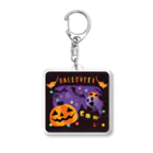 イラスト MONYAAT のacハロウィン Acrylic Key Chain