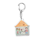 やかん工房のお花屋ちーこ Acrylic Key Chain